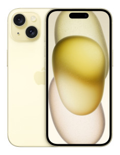 Apple iPhone 15 15,5 cm (6.1") SIM doble iOS 17 5G USB Tipo C 256 GB Amarillo