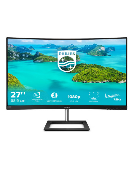 Philips E Line 272E1CA 00 pantalla para PC 68,6 cm (27") 1920 x 1080 Pixeles Full HD LCD Negro