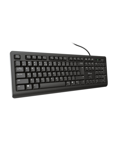 Trust Primo teclado Universal USB QWERTY Español Negro