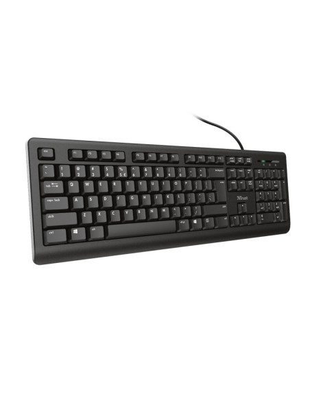 Trust Primo teclado Universal USB QWERTY Español Negro