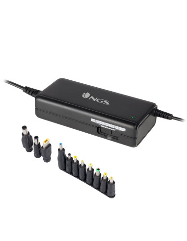 NGS Ban adaptador e inversor de corriente Interior 90 W Negro