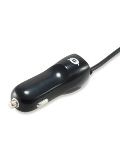 Conceptronic CUSBCARMICU2A cargador de dispositivo móvil Universal Negro, Blanco Encendedor de cigarrillos Auto 2