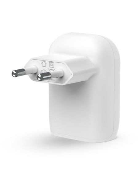 Belkin WCA005vfWH Portátil, Smartphone, Tableta Blanco Corriente alterna Carga rápida Interior