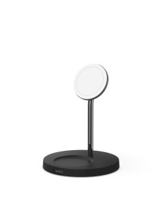 Belkin BOOST CHARGE PRO Auriculares, Smartphone Negro Corriente alterna Cargador inalámbrico Carga rápida Interior