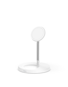 Belkin BOOST CHARGE PRO Auriculares, Smartphone Blanco Corriente alterna Cargador inalámbrico Carga rápida Interior
