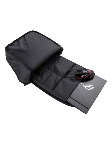 ASUS ROG Ranger BP1501G 43,2 cm (17") Mochila Negro, Gris