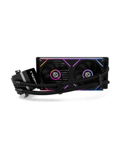NOX Hummer M-240 LCD|Kit RL Magnético ARGB Negro