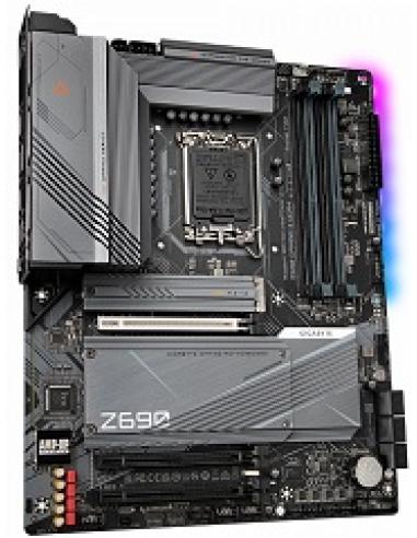 placa base z690 gaming x ddr4 intel lga 1700 duodecima generacion 4xddr5 hasta 128gb displayport hdmi ethernet displayport hdmi 