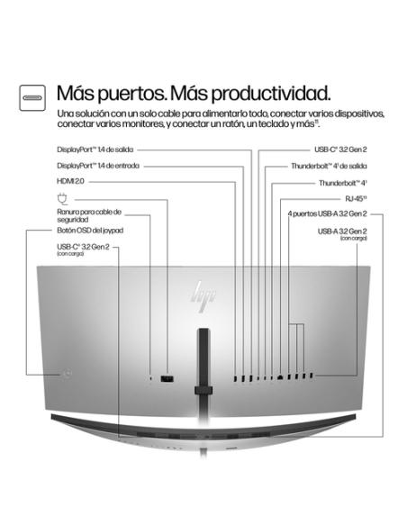 HP Series 7 Pro Monitor de videoconferencia WQHD Pro de la serie 7 de 34 pulgadas: 734pm