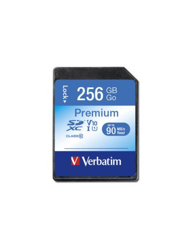 Verbatim Premium 256 GB SDXC UHS-I Clase 10