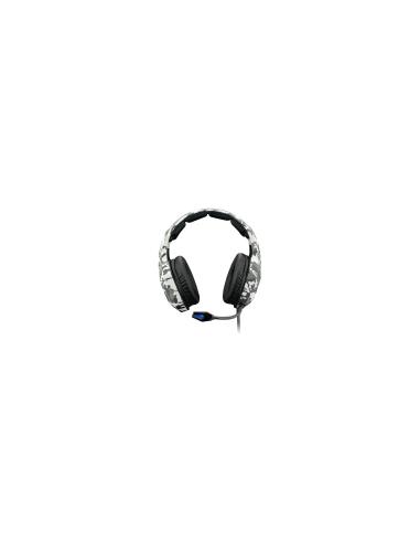 Auriculares gaming con microfono spirit of gamer elite-h50 camuflaje artico MIC-EH50WT