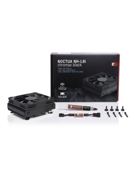 Noctua NH-L9i chromax.black Procesador Enfriador 9,2 cm Negro