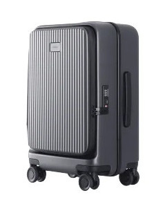 Xiaomi BHR8768GL maleta Armazón duro Negro, Carbono 38,5 L Policarbonato (PC), Poliéster, Polipropileno (PP), Elastómero