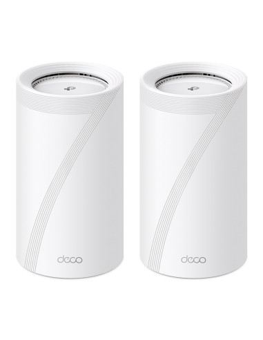 TP-Link Deco BE85 (2-Pack) Tribanda (2.4 GHz   5 GHz   6 GHz) Wi-Fi 7 (802.11be) Blanco 4 Interno