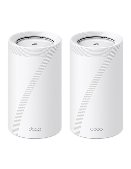 TP-Link Deco BE85 (2-Pack) Tribanda (2.4 GHz   5 GHz   6 GHz) Wi-Fi 7 (802.11be) Blanco 4 Interno