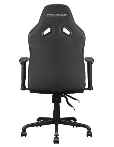 COUGAR Fusion S Black Silla para videojuegos de PC Asiento acolchado Negro