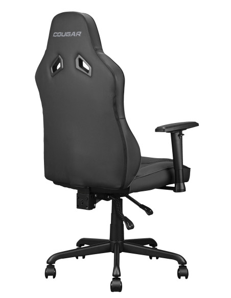COUGAR Fusion S Black Silla para videojuegos de PC Asiento acolchado Negro