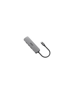Acer 5in1 Type C Dongle Alámbrico USB 3.2 Gen 1 (3.1 Gen 1) Type-C Plata