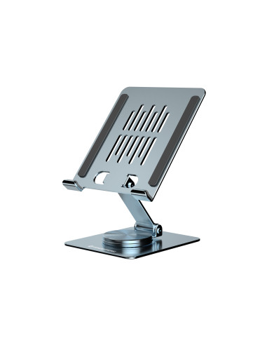 Conceptronic THANA09G mueble y soporte para dispositivo multimedia Gris Tableta Carro para administración de tabletas