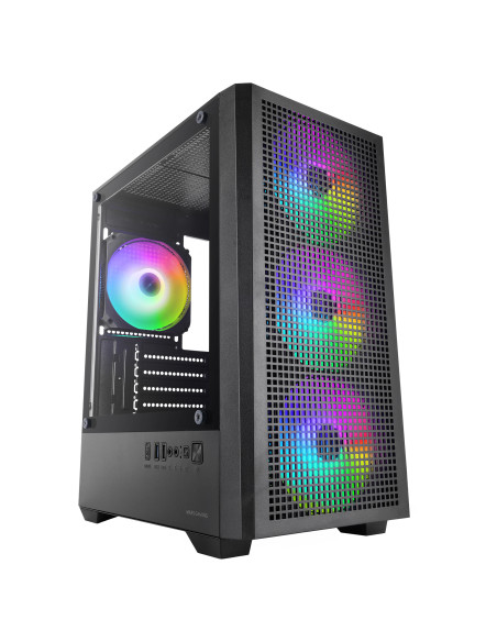 Mars Gaming MCQUANTUM carcasa de ordenador Midi Tower Negro