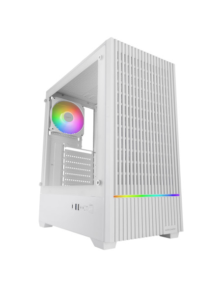 Mars Gaming MCQUANTUMW carcasa de ordenador Midi Tower Blanco