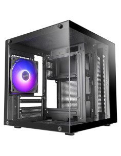 Mars Gaming MC-CUBE carcasa de ordenador Mini Tower Negro