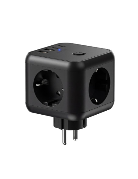 Mars Gaming MDCUBE20 cargador de dispositivo móvil Negro
