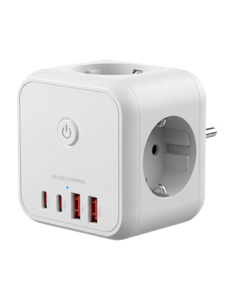 Mars Gaming MDCUBE20W cargador de dispositivo móvil Blanco