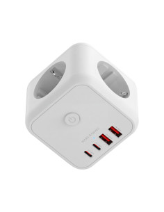 Mars Gaming MDCUBE20W cargador de dispositivo móvil Blanco 2
