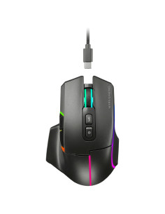 Mars Gaming MMWVECTOR ratón Juego mano derecha RF Wireless + Bluetooth + USB Type-A Óptico 12000 DPI