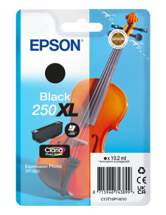 Epson 250XLViolin Claria Photo HD cartucho de tinta 1 pieza(s) Original Alto rendimiento (XL) Negro