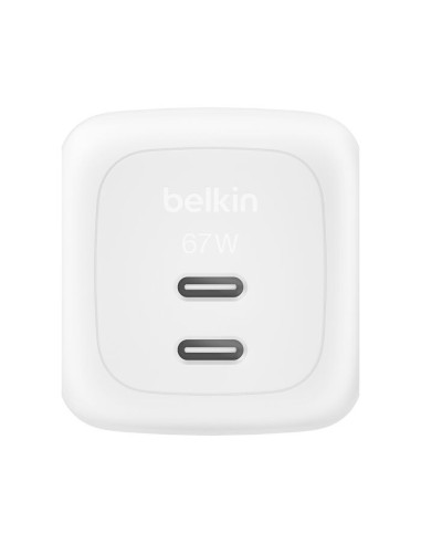 Belkin WCH020KQWH cargador de dispositivo móvil Universal Blanco Corriente alterna Carga rápida Interior