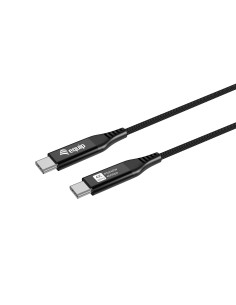 Equip 128389 cable USB USB4 Gen 3x2 1,2 m USB C 240 W Negro