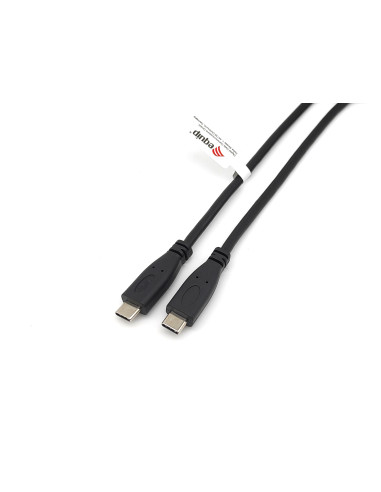 Equip 128832 cable USB USB 2.0 0,3 m USB C 0,48 Gbit s 60 W Negro