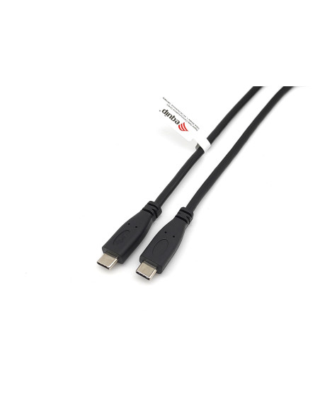 Equip 128832 cable USB USB 2.0 0,3 m USB C 0,48 Gbit s 60 W Negro