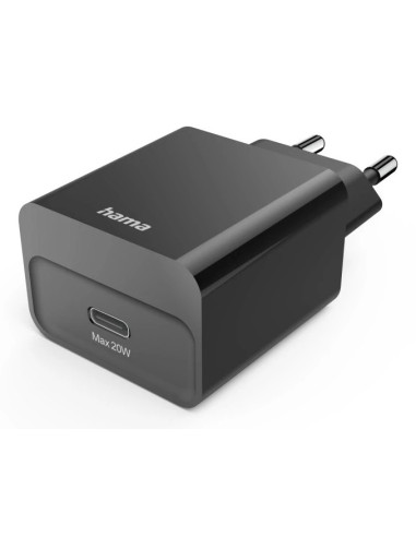 Hama 00201959 cargador de dispositivo móvil Auriculares, Batería portátil, Smartphone, Tableta Negro Corriente alterna Carga