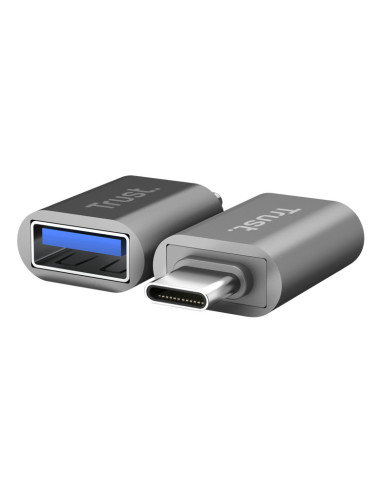 Trust 26221 Adaptador gráfico USB Plata
