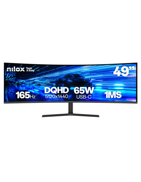 Nilox pantalla para PC 124,5 cm (49") 5120 x 1440 Pixeles Dual QHD LCD