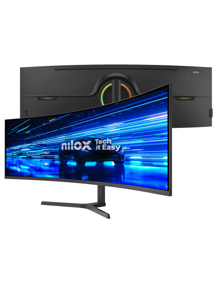 Nilox pantalla para PC 124,5 cm (49") 5120 x 1440 Pixeles Dual QHD LCD