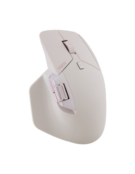 Rapoo MT760L ratón mano derecha RF Wireless + Bluetooth Óptico 3200 DPI