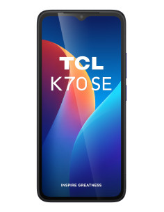 TCL K70 SE 16,7 cm (6.56") SIM doble Android 16.0 4G USB Tipo C 4 GB 64 GB 3000 mAh Negro, Indigo