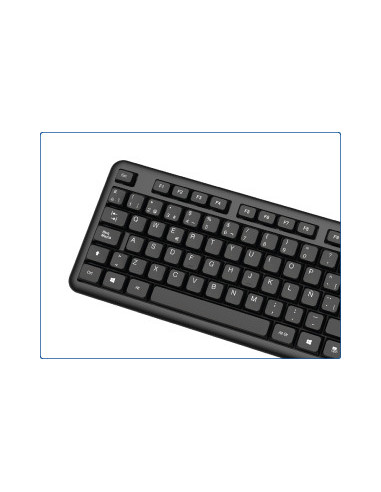 iggual Teclado USB estándar CK-OFFICE-105T negro