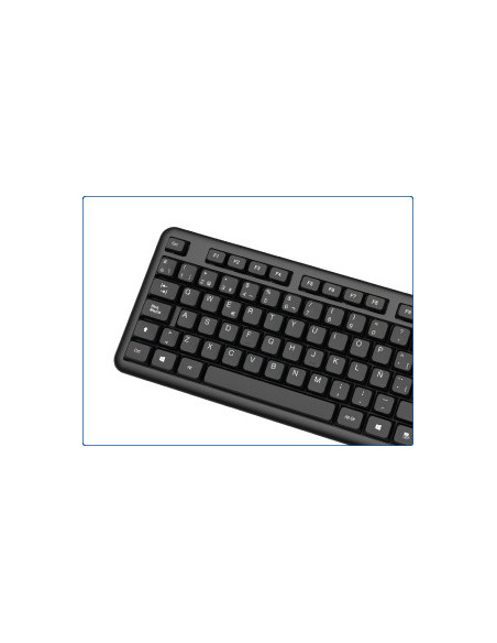 iggual Teclado USB estándar CK-OFFICE-105T negro