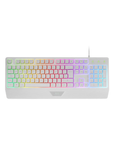 Mars Gaming MCP124PRO, Combo Gaming 4en1, Teclado RGB H-Mech con Reposamuñecas, Ratón RGB 3200DPI y Switches HUANO, Auriculares