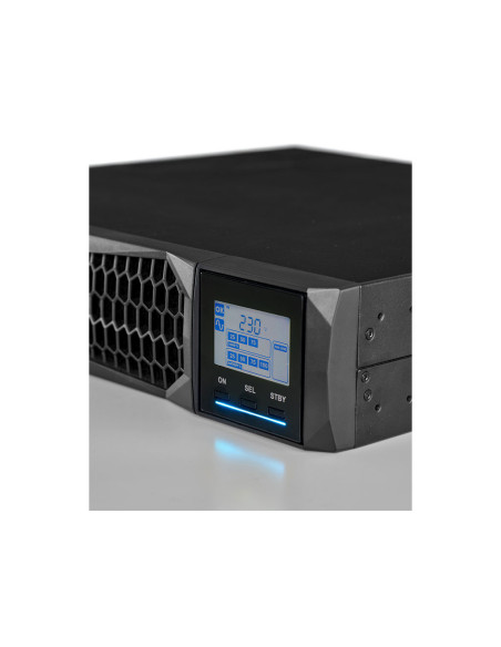 Riello Sentinel Dual2 3000 sistema de alimentación ininterrumpida (UPS) Doble conversión (en línea) 3 kVA 3000 W 9 salidas AC