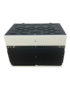 Ewent EW1730 carrito y armario de dispositivo portátil Armario de gestión y carga para dispositivos portátiles Negro, Blanco