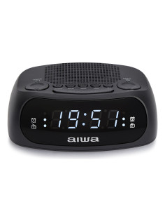 Aiwa CR-09J despertador Reloj despertador digital Negro