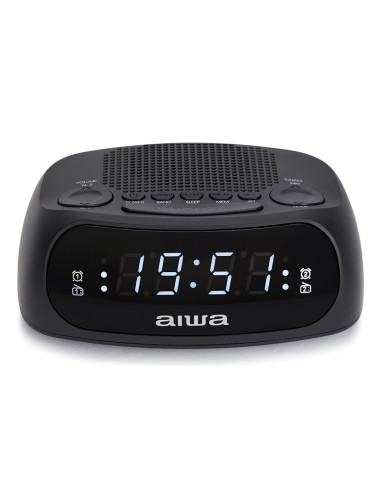 Aiwa CR-09J despertador Reloj despertador digital Negro