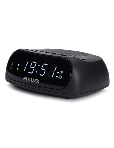 Aiwa CR-09J despertador Reloj despertador digital Negro
