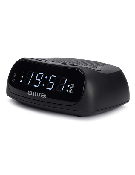Aiwa CR-09J despertador Reloj despertador digital Negro